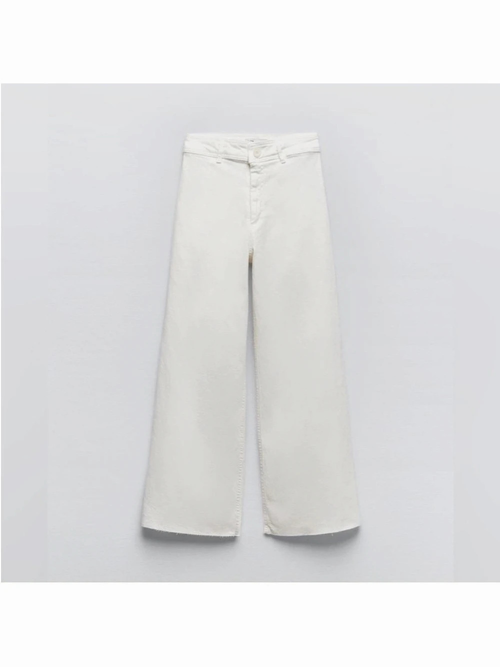 ZARA Marine Straight Wide Leg Jeans